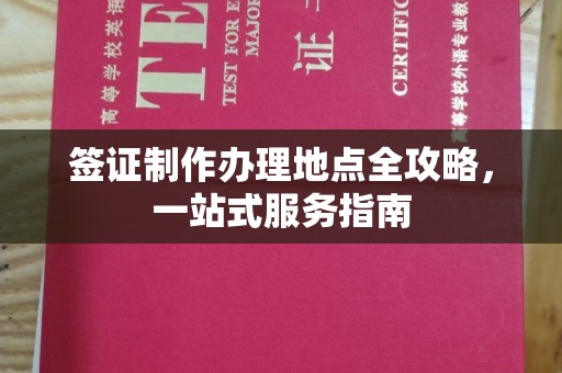 博乐签证制作办理地点全攻略，一站式服务指南